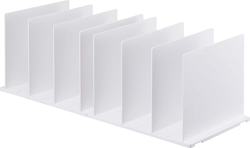 山崎実業(Yamazaki) バッグ収納スタンド 2個組 ホワイト 約W31.8XD24XH21cm (1組あたり) smart スマート クローゼット収納 調整できる仕切り幅 台座連結可能 4956 中間 画像