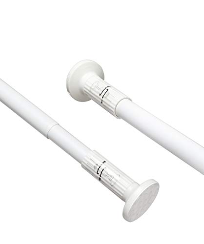 Umimileユミマイル 突っ張り棒 強力 3m つっぱり棒 伸縮棒 強負荷 ものほし竿 ドリル不要 物干し竿 洗濯物干し 布団干し 室内 屋外 調節簡単 耐荷重30-10kg 直径32mm(130-320cm) 銀,白 Umimileユミマイル 突っ張り棒 強力 3m 選び方 実物画像・外観写真