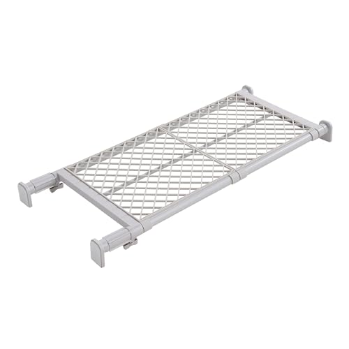 HEIAN SHINDO つっぱり棚 強力ワイドタイプ メッシュ ホワイト 耐荷重50~30kg 幅73~112cm TAI-17A 平安伸銅工業 1枚目 画像