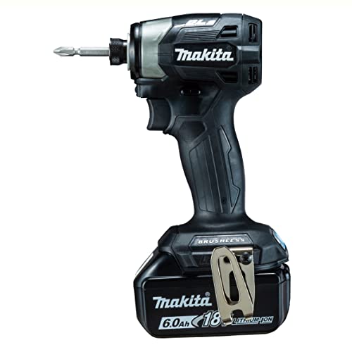 マキタ(Makita) 充電式インパクトドライバ(黒) 18V6Ah バッテリ2本・充電器・ケース付 TD173DRGXB 1枚目 画像