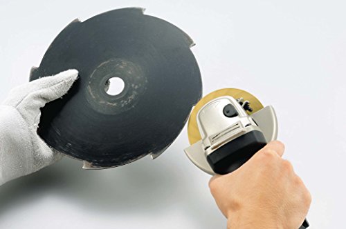 高儀 EARTH MAN 変速ディスクグラインダー 100mm DGR-110SCA【過負荷保護機能付き】グラインダー ディスクグラインダー サンダー サンダー工具 変速ディスクグラインダー ヘビーサンダー グラインダー変速 雑草ブラシ 中間 画像