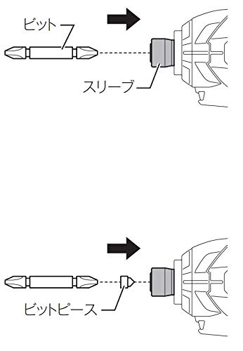 マキタ インパクトドライバTD149(18V) Ledライト付 白 トルク165Nm バッテリ等別売 TD149DZW 中間 画像