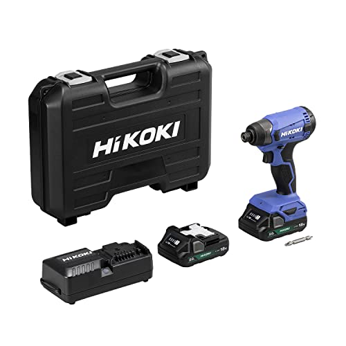 HiKOKI(ハイコーキ) 18V インパクトドライバー FWH18DA 2.0Ah バッテリー2個・充電器・ケース付 充電式 電動ドライバー FWH18DA（2BG) 最後 画像