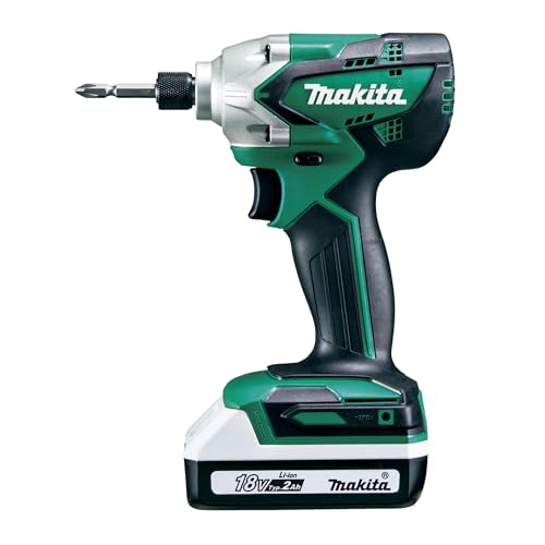 マキタ(Makita) 充電式インパクトドライバ 18V2Ah バッテリ2本・充電器・ケース付 MTD002DSAX マキタ 充電式インパクトドライバ 選び方 実物画像・外観写真
