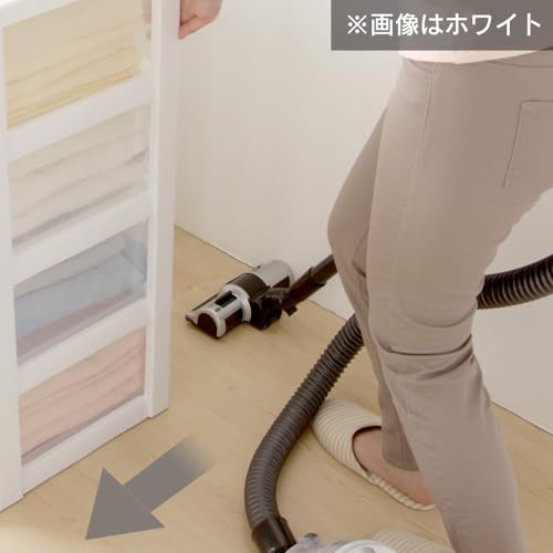 アイリスオーヤマ ワイド チェスト W-543 中間 画像