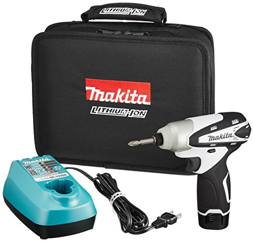 マキタ(Makita) 充電式インパクトドライバ 10.8V 小型 白 本体付属バッテリー1個搭載モデル TD090DWSPW マキタ 充電式インパクトドライバ 10.8V 選び方 実物画像・外観写真