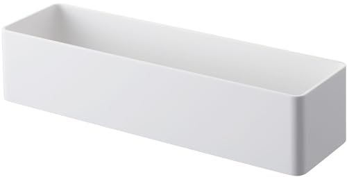 山崎実業(Yamazaki) マグネットストレージラック ホワイト 約W24.5XD7.2XH5.3cm タワー tower 小物収納 フック付き 4846 山崎実業 マグネットストレージラック 選び方 実物画像・外観写真