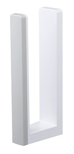 山崎実業 キッチンペーパーホルダー ストッパー付きマグネットキッチンペーパーホルダー プレート ホワイト 3420 キッチンペーパーホルダー 選び方 実物画像・外観写真