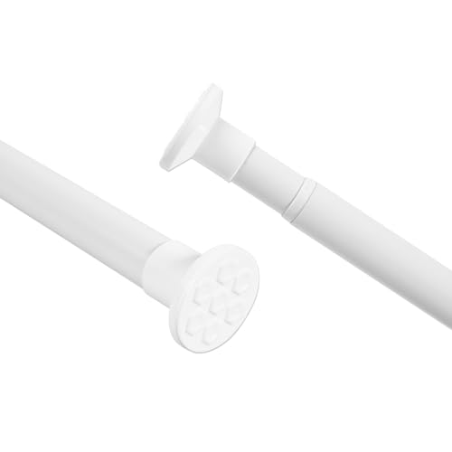 GIMADO 突っ張り棒 強力 耐荷重30~50kg 超強力 ステンレス 幅70cm~130cm 伸縮可能 ツッパリ棒 カーテン 落ちない 物干し竿 室内物干し 強力つっはり棒 取付簡単 ホワイト GIMADO 突っ張り棒 強力 耐荷重 選び方 実物画像・外観写真