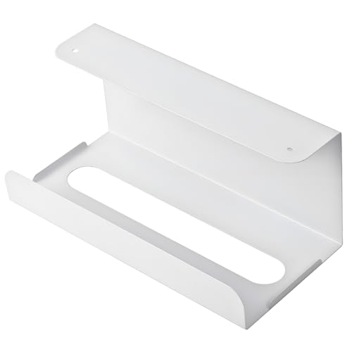 Charmoon キッチンペーパーホルダー ペーパータオルホルダー ティッシュケース 吊り下げ 壁掛け 台所 洗面所 テーブル下 棚 (ホワイト) Charmoon キッチンペーパーホルダー 選び方 実物画像・外観写真