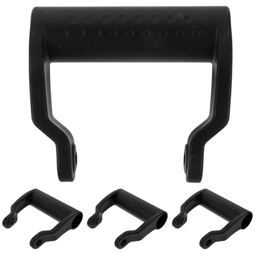 Housoutil アングルグラインダー補助ハンドルm8交換用 高サイドハンドル 滑り止めグリップ設計作業用工具 電動グラインダーアクセサリー 4個セット 1