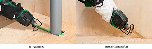 HiKOKI(ハイコーキ) セーバソー (レシプロソー) AC100V パイプ120mm 木材55mm ジグソーブレード用アタッチメント付き CR12VYの特徴・詳細 画像