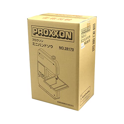 プロクソン(PROXXON) ミニバンドソウ 木工・金属用 小型卓上帯鋸盤 【厚さ80mmの木材まで切断】 No.28170の詳細・まとめ 画像