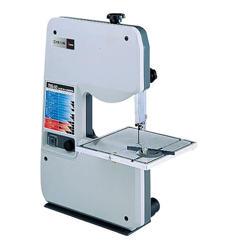 京セラ(Kyocera) 旧リョービ 卓上バンドソー TBS-50 4036000 【別販売の水槽タンクセットでタイルや石材の切断も可能】 加工能力 (やわらかい木)80mm厚・(かたい木)50mm厚・(アルミ)20mm厚 各種木材・アルミ板等の直線・曲線切り 1