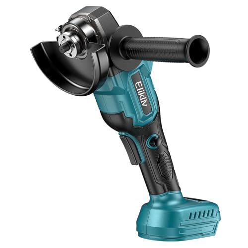 Elikliv ディスクグラインダー 電動 グラインダー コードレス 充電式 100mm 内径15mm ブラシレスモーター 3段階変速 高速型 金属研磨・錆落とし・石材/木材切断 マキタの18Vバッテリー対応 BL1820 BL1830 BL1840 BL1850 BL1850B【本体のみ・バッテリー別売り】 型番：G100 1