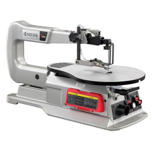 京セラ(Kyocera) 旧リョービ 卓上糸ノコ盤 TFE-450 676701A 【錆や歪みのない耐久性のあるアルミダイカスト製テーブルを採用】 切断能力 (木材)50mm 直線・曲線切り クイックブレードチェンジ機構 1