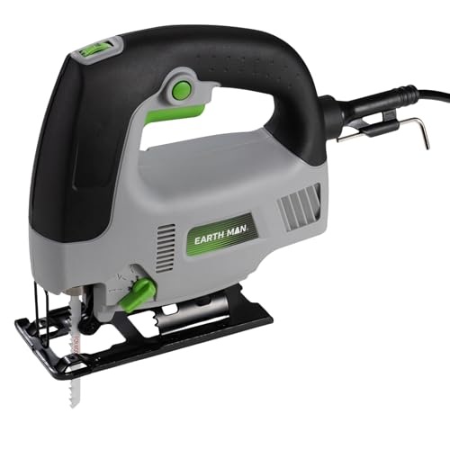 高儀 コード式 オービタルジグソー JSW-550SCA EARTH MAN 木材 プラスチック 軟鉄板 切断 ワンタッチ ブレード交換 ダイヤル式 無段変速 ブロワ機構 電源コード 1.8m たかぎ 1