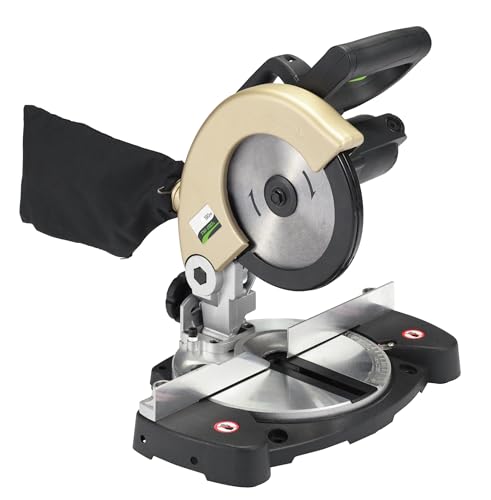 卓上丸のこ 190mm TM-190A【ブレーキ付】 丸鋸 丸のこ スライド丸鋸 卓上丸ノコ テーブルソー 丸ノコ 電動ドライバー チップソー切断機 [並行輸入品] 1