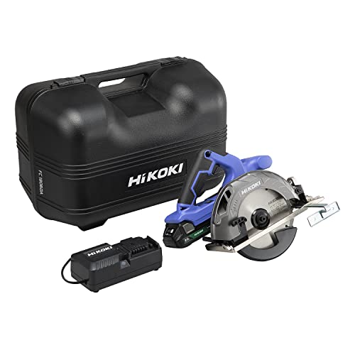 HiKOKI(ハイコーキ) 18V 165mm コードレス丸のこ 蓄電池1個 充電器 ケース付き FC1806DA(BG)の詳細・まとめ 画像