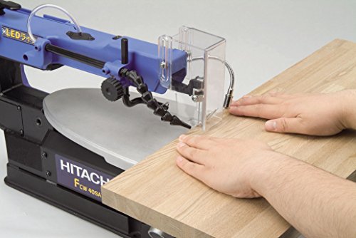HiKOKI(ハイコーキ) 卓上糸のこ盤 フトコロ寸法406mm LED作業ライト付 木材50mm切断可 FCW40SAの詳細・まとめ 画像