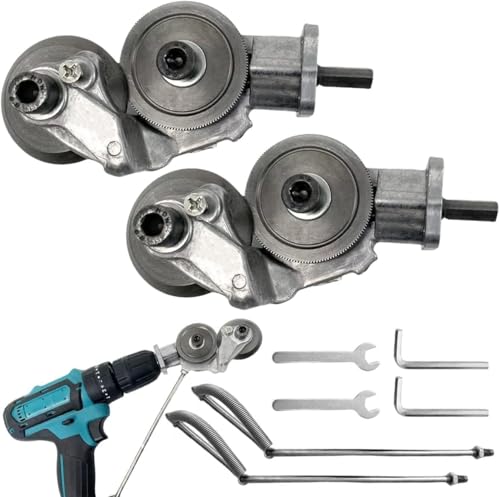 [Aishaba]電動ドリルプレートカッター【2025新型】多機能金属切削工具 カンタン切削 電動ドリルばさみ金属板の高硬度材切断用 炭素鋼 補助カッター 切断（電動ドリルは含まれません） 1