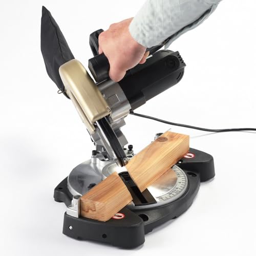 卓上丸のこ 丸鋸 スライド丸鋸 テーブルソー 電動ドライバー チップソー切断機 ブレーキ付 各種角度切りに 電源コード式 190mm TM-190A [並行輸入品]の特徴・詳細 画像