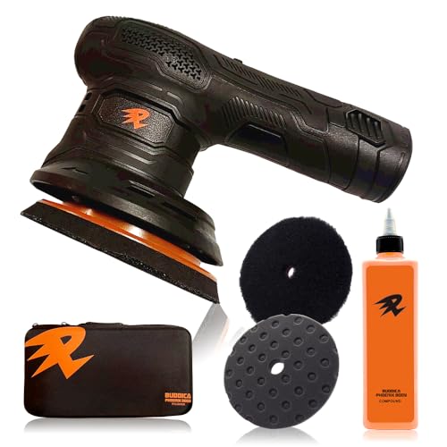 【BUDDICA PHOENIX BODY】PHOENIX POLISHER『甦れ、その艶。フェニックスポリッシャーが呼び覚ます。』 バディカ バフ 研磨 コンパウンド 傷消し ダブルアクション 電動の外観・全体像 画像