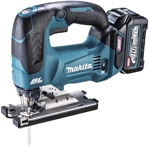 マキタ(Makita) 充電式ジグソー 40Vmax2.5Ah バッテリ2本・充電器・ケース付 JV002GRDXの外観・全体像 画像