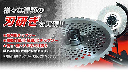 ニシガキ 早研ぎ 金属用チップソー研磨機 N-845の特徴・詳細 画像