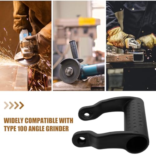 Housoutil アングルグラインダー補助ハンドルm8交換用 高サイドハンドル 滑り止めグリップ設計作業用工具 電動グラインダーアクセサリー 4個セットの特徴・詳細 画像