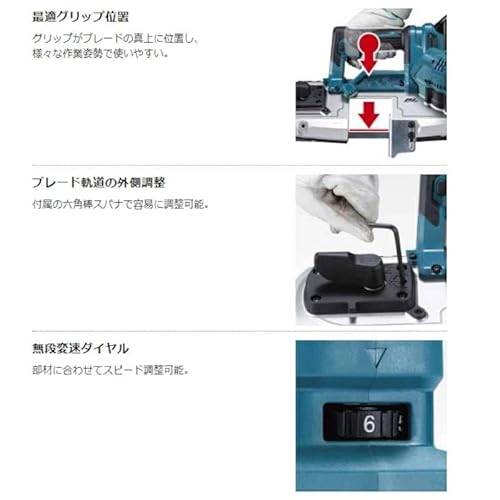 充電式ポータブルバンドソー 18V (※本体のみ・バッテリ・充電器別売) コードレス長さ392×幅174×高さ242mmの特徴・詳細 画像