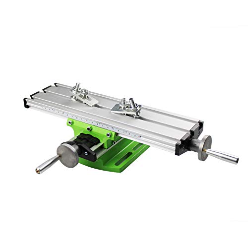 HFS(R) クロステーブル 310mmx90mm ミニフライス盤 XYテーブル クロススライドテーブル 卓上作業台 多機能 X方向:200mm Y方向:50mmの外観・全体像 画像