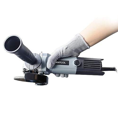 SENTOOL ディスクグラインダー 100mm コード式 1台で5役 AC100V 600W オフセット砥石(研削用）2枚付属 穴径15mm ベビーサンダー 研磨工具 アングルグラインダー TDG100 (単速)の特徴・詳細 画像
