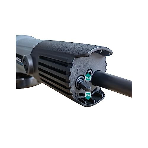 SENTOOL ディスクグラインダー 100mm コード式 1台で5役 AC100V 600W オフセット砥石(研削用）2枚付属 穴径15mm ベビーサンダー 研磨工具 アングルグラインダー TDG100 (単速)の特徴・詳細 画像