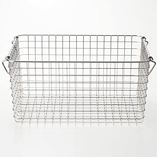 無印良品 ステンレスワイヤーバスケット4 約幅37×奥行26×高さ18cm 44831496 カゴ かごの詳細・まとめ 画像