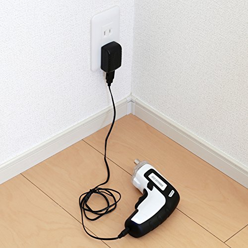 アイリスオーヤマ 電動ドライバー 充電式 RD110-W ホワイトの特徴・詳細 画像