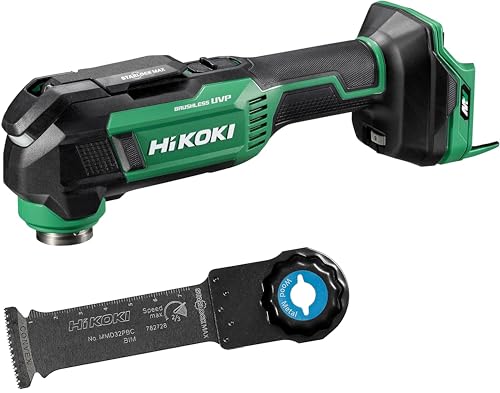 【セット買い】【Amazon.co.jp限定】 HiKOKI(ハイコーキ) 36V充電式マルチツール CV36DMA(NNN) + マルチツールブレード MMD32PBCの外観・全体像 画像