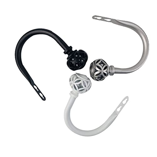 2 PCSカーテンホールドバック創造性メタルU字型フックレトロカーテンタイバック壁取り付けられたハンギングホルダーの特徴・詳細 画像
