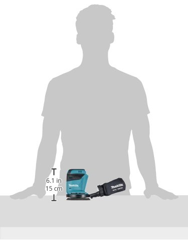マキタ(Makita) 充電式ランダムオービットサンダ 18V (本体のみ/バッテリー・充電器別売) ペーパー寸法 125mm BO180DZの特徴・詳細 画像