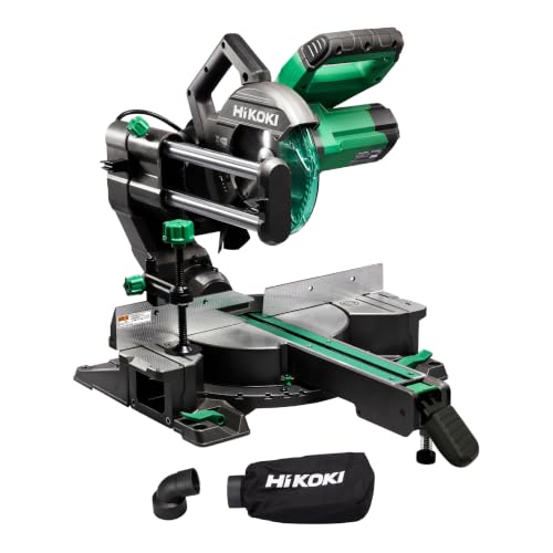 HiKOKI(ハイコーキ) AC100V 卓上スライド丸のこ のこ刃径190mm 最大切断幅305mm コンパクト C7FSC 1