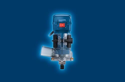 Bosch Professional(ボッシュ) トリマー 【ハイパワーモーター 550W・透明ベース採用・電源100V・回転数33,000/m】GLF55-6の詳細・まとめ 画像